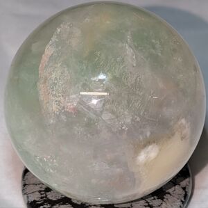 Green Fluorite Sphere